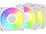 Описание и цена на вентилатори » комплект Arctic BioniX P12 A-RGB PWM 120mm Daisy Chain 3x pack White ACFAN00338A