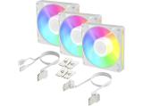 Описание и цена на вентилатори » комплект Arctic BioniX P14 A-RGB PWM 140mm Daisy Chain White 3x pack ACFAN00342A
