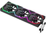 Gamemax Fan Pack 3-in-1 3x120mm FN12A-N2 WL-R Reverse Daisy-Chain A-RGB 9501-0201R0043 снимка №2 Gamemax Fan Pack 3-in-1 3x120mm FN12A-N2 WL-R Reverse Daisy-Chain A-RGB 9501-0201R0043 снимка №2