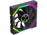 Gamemax Fan Pack 3-in-1 3x120mm FN12A-N2 WL-R Reverse Daisy-Chain A-RGB 9501-0201R0043 снимка №5 Gamemax Fan Pack 3-in-1 3x120mm FN12A-N2 WL-R Reverse Daisy-Chain A-RGB 9501-0201R0043 снимка №5