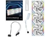 Описание и цена на вентилатори комплект Lian Li UNI FAN SL Wireless 120 ARGB White 3-pack