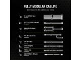 Corsair HX1000i Fully Modular Ultra-Low Noise Platinum CP-9020259-EU снимка №3 Corsair HX1000i Fully Modular Ultra-Low Noise Platinum CP-9020259-EU снимка №3