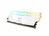 16 GB = KIT 2X8GB DDR4 3200 за компютър Team Group Delta RGB TF4D416G3200HC16CDC01 T-Force White снимка №3