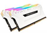 16 GB = KIT 2X8GB DDR4 3600 за компютър Corsair VENGEANCE RGB PRO White CMW16GX4M2D3600C18W Цена и описание.