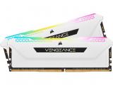 16 GB = KIT 2X8GB DDR4 3200 за компютър Corsair Vengeance RGB PRO SL White CMH16GX4M2E3200C16W снимка №3