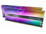 16 GB = KIT 2X8GB DDR4 3600 за компютър Team Group T-FORCE Xtreem ARGB White TF13D416G3600HC18JDC01 снимка №2