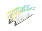 16 GB = KIT 2X8GB DDR4 3600 за компютър Team Group T-Force Delta RGB White TF4D416G3600HC18JDC01 снимка №3 16 GB = KIT 2X8GB DDR4 3600 за компютър Team Group T-Force Delta RGB White TF4D416G3600HC18JDC01 снимка №3