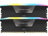 96GB = KIT 2X48GB DDR5 5600 за компютър Corsair VENGEANCE RGB Black CMH96GX5M2B5600C40 снимка №3 96GB = KIT 2X48GB DDR5 5600 за компютър Corsair VENGEANCE RGB Black CMH96GX5M2B5600C40 снимка №3