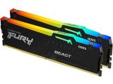 64GB = KIT 2X32GB DDR5 6000 за компютър Kingston FURY Beast RGB AMD EXPO KF560C36BBEAK2-64 снимка №2 64GB = KIT 2X32GB DDR5 6000 за компютър Kingston FURY Beast RGB AMD EXPO KF560C36BBEAK2-64 снимка №2