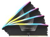 192GB = kit 4x48GB DDR5 5200 за компютър Corsair Vengeance RGB Black CMH192GX5M4B5200C38 снимка №2