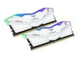 32 GB = KIT 2X16GB DDR5 6000 за компютър Team Group T-Force DELTA RGB White FF4D532G6000HC38ADC01 снимка №2