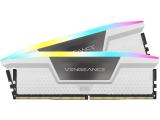 32 GB = KIT 2X16GB DDR5 6400 за компютър Corsair Vengeance RGB White CMH32GX5M2B6400C32W снимка №2 32 GB = KIT 2X16GB DDR5 6400 за компютър Corsair Vengeance RGB White CMH32GX5M2B6400C32W снимка №2