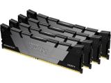 32 GB = KIT 4X8GB DDR4 3600 за компютър Kingston FURY Renegade Black KF436C16RB2K4/32 снимка №2