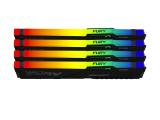 128 GB = KIT 4X32GB DDR5 5200 за компютър Kingston FURY Beast RGB KF552C40BBAK4-128 снимка №3