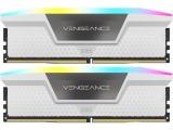 32 GB = KIT 2X16GB DDR5 6000 за компютър Corsair Vengeance RGB CMH32GX5M2E6000C36W White снимка №3 32 GB = KIT 2X16GB DDR5 6000 за компютър Corsair Vengeance RGB CMH32GX5M2E6000C36W White снимка №3