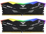 32 GB = KIT 2X16GB DDR5 6000 за компютър Team Group T-Force Deltaα RGB black FF7D532G6000HC30DC01 AMD EXPO снимка №2