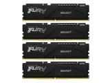 128 GB = KIT 4X32GB DDR5 5600 за компютър Kingston FURY Beast Black KF556C40BBK4-128 снимка №2