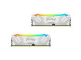 64GB = KIT 2X32GB DDR5 6400 за компютър Kingston Fury Renegade RGB White KF564C32RWAK2-64 снимка №2 64GB = KIT 2X32GB DDR5 6400 за компютър Kingston Fury Renegade RGB White KF564C32RWAK2-64 снимка №2
