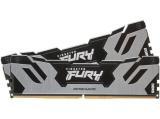 96GB = KIT 2X48GB DDR5 6000 за компютър Kingston RAM FURY Renegade Silver KF560C32RSK2-96 снимка №2