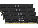 128 GB = KIT 4X32GB DDR5 6400 за компютър Kingston Renegade Pro KF564R32RBE2K4-128 ECC снимка №3
