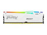 32GB DDR5 6000 за компютър Kingston FURY Beast White RGB KF560C30BWEA-32 XMP, EXPO снимка №2 32GB DDR5 6000 за компютър Kingston FURY Beast White RGB KF560C30BWEA-32 XMP, EXPO снимка №2
