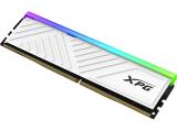 8GB DDR4 3200 за компютър ADATA Spectrix D35G RGB White AX4U32008G16A-SWHD35G снимка №3