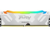 32GB DDR5 6400 за компютър Kingston Fury Renegade RGB White KF564C32RWA-32 снимка №2 32GB DDR5 6400 за компютър Kingston Fury Renegade RGB White KF564C32RWA-32 снимка №2