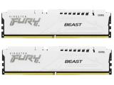 32 GB = KIT 2X16GB DDR5 6000 за компютър Kingston FURY Beast White EXPO KF560C36BWE2K2-32 снимка №3