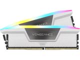 16 GB = KIT 2X8GB DDR5 5200 за компютър Corsair Vengeance RGB White CMH16GX5M2B5200Z40W снимка №2 16 GB = KIT 2X8GB DDR5 5200 за компютър Corsair Vengeance RGB White CMH16GX5M2B5200Z40W снимка №2