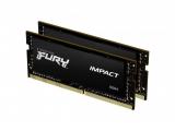 32 GB = KIT 2X16GB DDR4 3200 за лаптоп Kingston FURY Impact Black Kit KF432S20IBK2/32 снимка №2 32 GB = KIT 2X16GB DDR4 3200 за лаптоп Kingston FURY Impact Black Kit KF432S20IBK2/32 снимка №2
