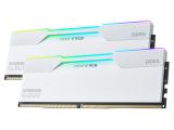 32 GB = KIT 2X16GB DDR5 6000 за компютър KLEVV CRAS V RGB Brilliant White KD5AGUA80-60A300J снимка №3 32 GB = KIT 2X16GB DDR5 6000 за компютър KLEVV CRAS V RGB Brilliant White KD5AGUA80-60A300J снимка №3