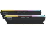 32 GB = KIT 2X16GB DDR5 6000 за компютър KLEVV Urbane V RGB Jet Black KD5AGUA80-60A300V снимка №2 32 GB = KIT 2X16GB DDR5 6000 за компютър KLEVV Urbane V RGB Jet Black KD5AGUA80-60A300V снимка №2