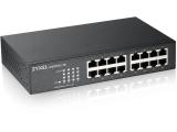 Описание и цена на 16 port Zyxel 16-Port Gigabit Unmanaged Switch Slimline GS1100-16ES-EU0101F