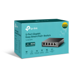 TP-Link Комутатор TP-Link TL-SG105PE, 5x GbE порта, управляем, PoE+, 60W, до 32 VLANs NEW снимка №4