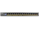Описание и цена на 16 port Zyxel 16-Port Gigabit Unmanaged Switch Slimline GS1100-16EPS-EU0101F 135W PoE