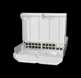 MikroTik Комутатор MikroTik CRS318-16P-2S+OUT, netPower 16P, 16x Gbit PoE, 2xSFP+ NEW снимка №2