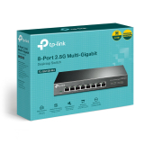 TP-Link Комутатор TP-Link TL-SG108-M2, 8-port 2.5Gbit, настолен, 12 V/1A NEW снимка №4