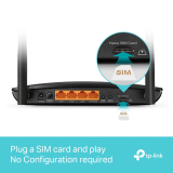 TP-Link Безжичен рутер TP-LINK Archer MR500, AC1200, 4G+ Cat6, 4 GB ports, SIM NEW снимка №5 TP-Link Безжичен рутер TP-LINK Archer MR500, AC1200, 4G+ Cat6, 4 GB ports, SIM NEW снимка №5