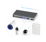 Ubiquiti Комутатор Ubiquiti USW-Pro-Max-16-PoE,4x2.5Gb POE++, 12xGb PoE+,2x10G SFP+ NEW снимка №2