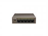 Описание и цена на 5 port Tenda TEF1105P-4-63W