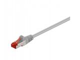 Описание и цена на лан кабел Wentronic Cable Cat6 S/FTP 3m grey RJ45/RJ45