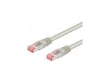 Описание и цена на лан кабел Wentronic Cable Cat6 S/FTP 10m grey RJ45/RJ45