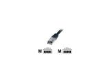 Описание и цена на лан кабел Digitus Cable Cat5e SF/UTP 0,5m black RJ45/RJ45