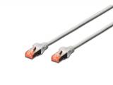 Описание и цена на лан кабел Digitus Professional patch cable Cat6 S/FTP 15m grey RJ45/RJ45