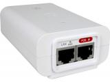 Описание и цена на PoE Ubiquiti POE Injector 48VDC, 24W W POE-48-24W-WH