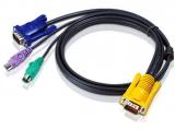 Описание и цена на KVM Aten 2L-5206P - keyboard / video / mouse - 6 m