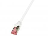 Описание и цена на лан кабел LogiLink Patch Cable CAT6 1m White