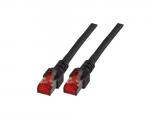 Описание и цена на лан кабел EFB-Elektronik SFTP patch cable Cat.6 3m black K5515.3