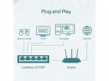 TP-Link LS1005G 5-порта 10/100/1000Mbps снимка №3 TP-Link LS1005G 5-порта 10/100/1000Mbps снимка №3