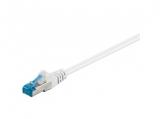 Описание и цена на лан кабел Wentronic Cable Cat6AS S/FTP 0,5m white RJ45/RJ45